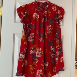 Gorgeous Loft blouse size XL
